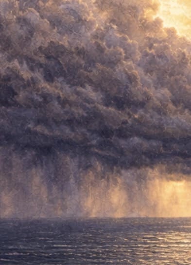 The Gathering Storm - Sentinel Series - Tzhon Atelier (32x48 limited edition of 20)