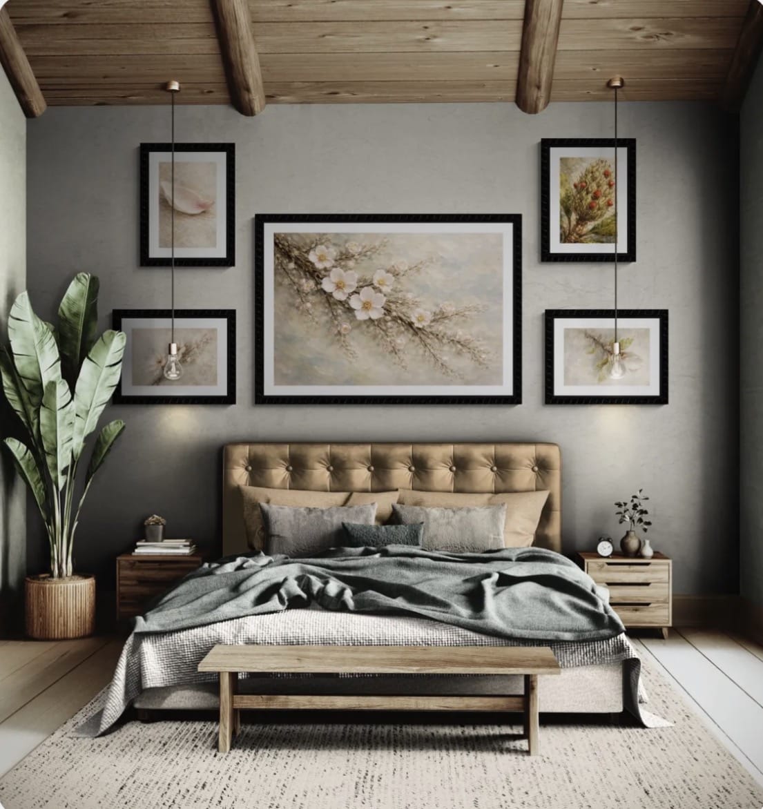 Magnolia Duet - Bloom Study - Quiet Garden Curated Wall Series