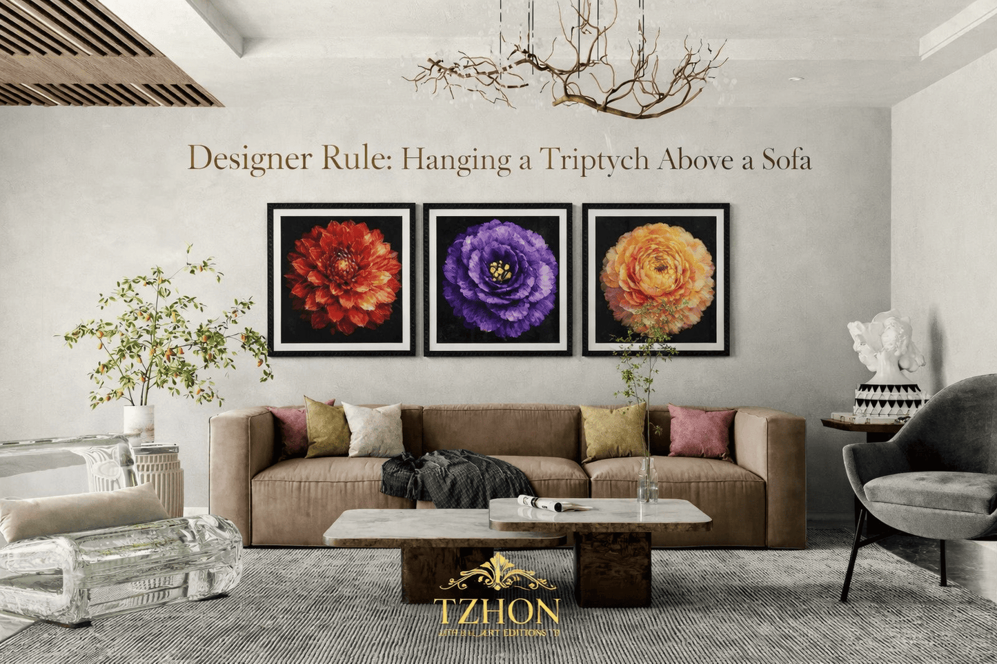Scarlet Passion - Dhalia - Painter’s Garden Series