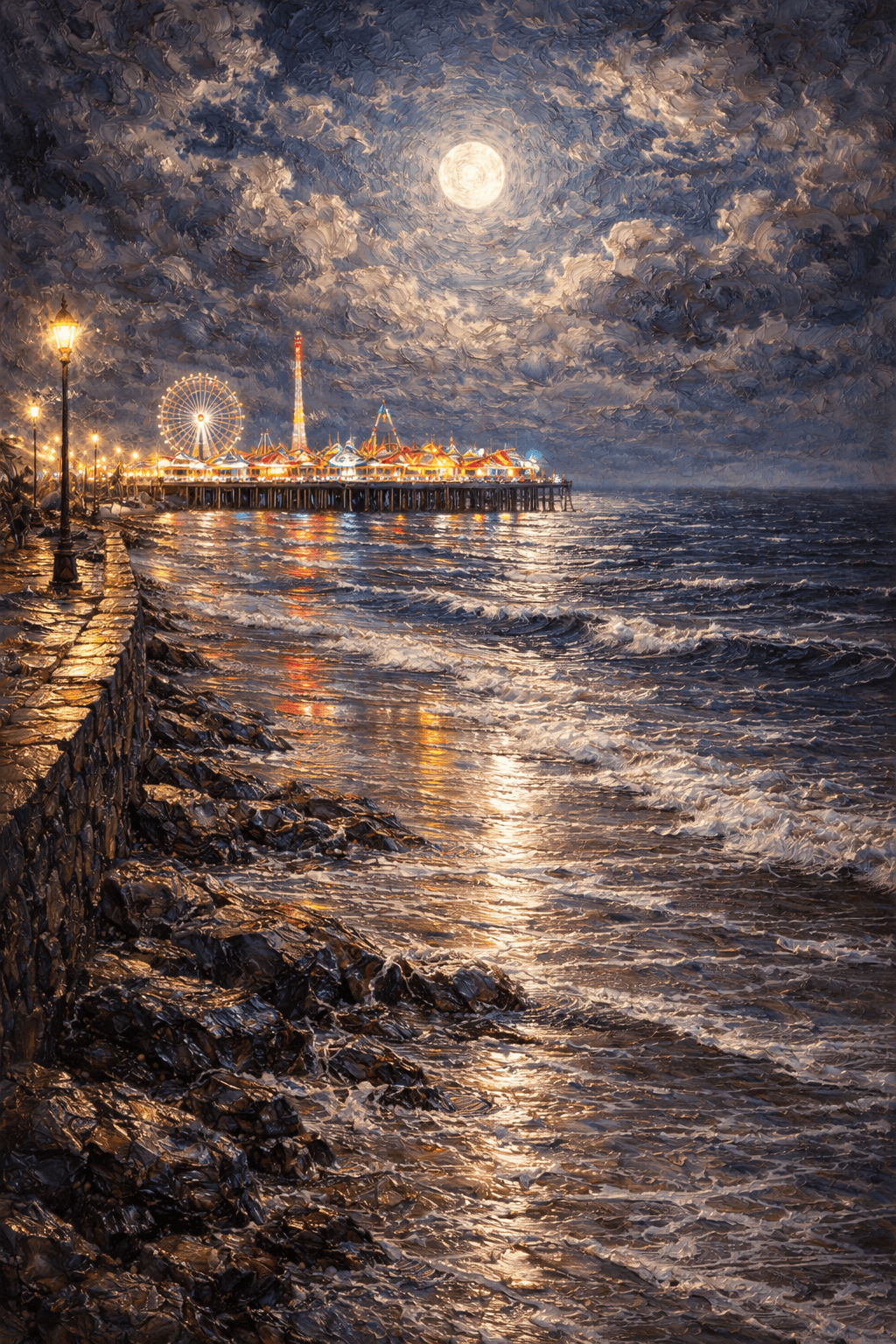 Luminous Coast Curated Wall