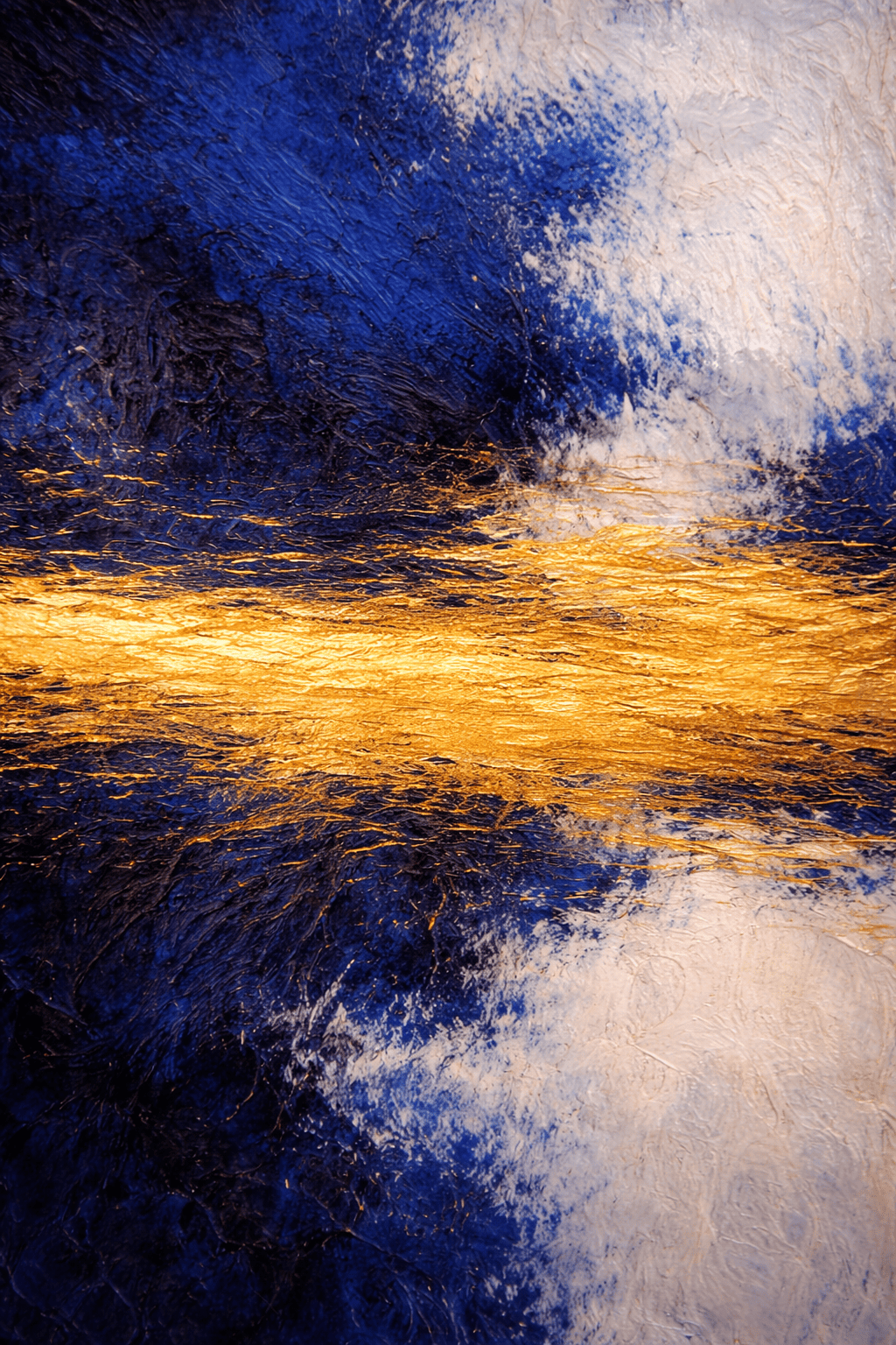Continuum - Gilded Divide Diptych - Ash & Light Collection