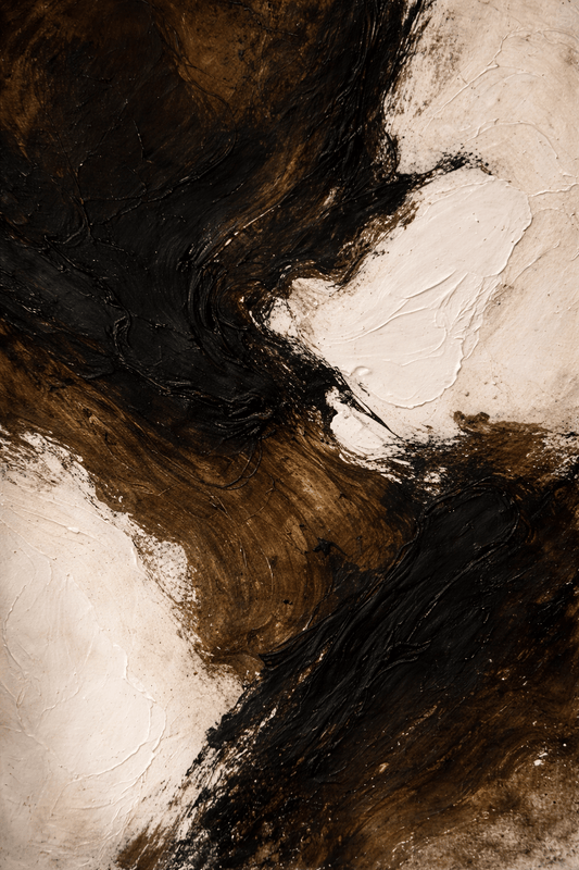 Axis No. I — The Umber Field Triptych Series - Ash & Light Collection