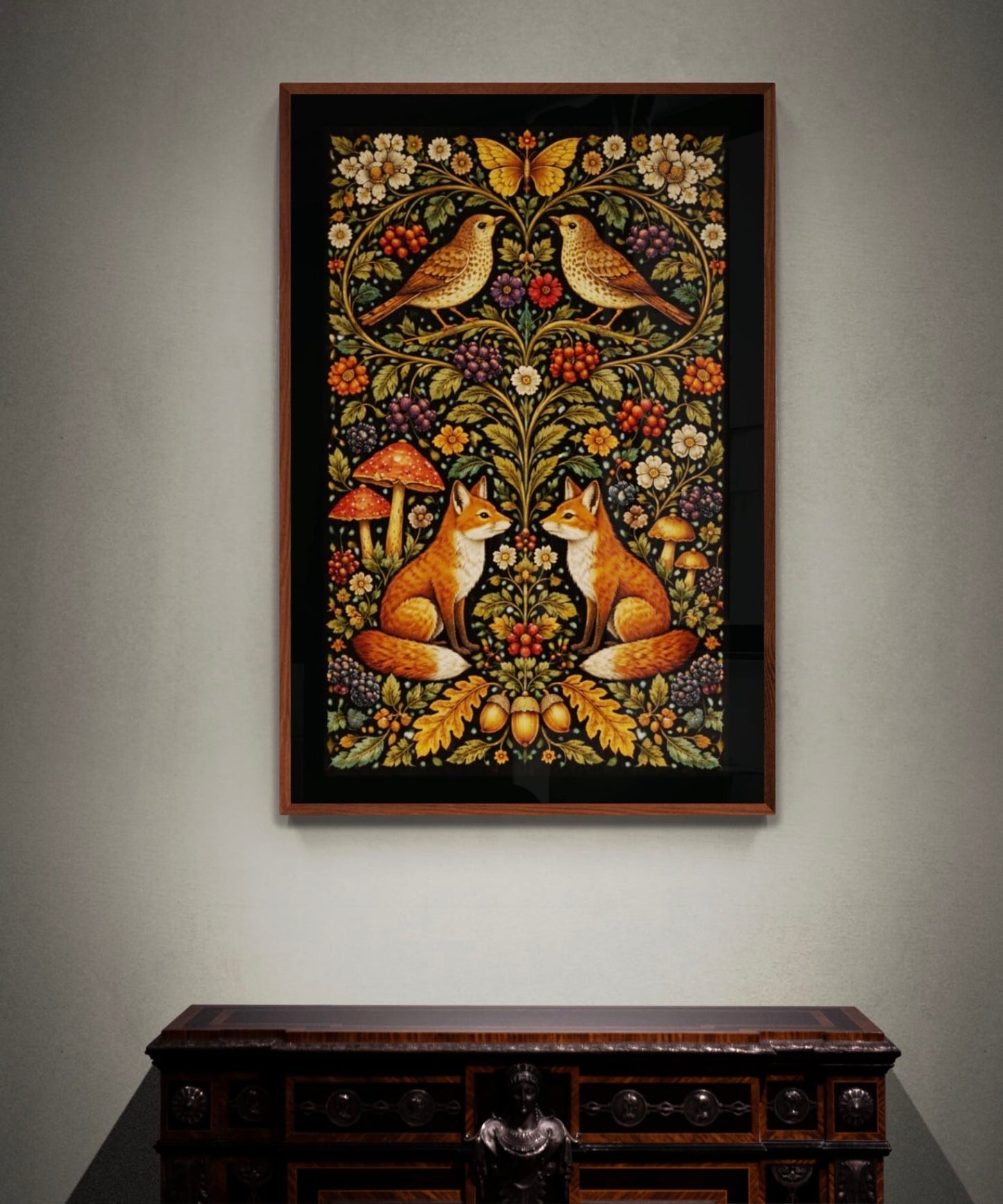 Hawthorn Woodland Suite - Triptych