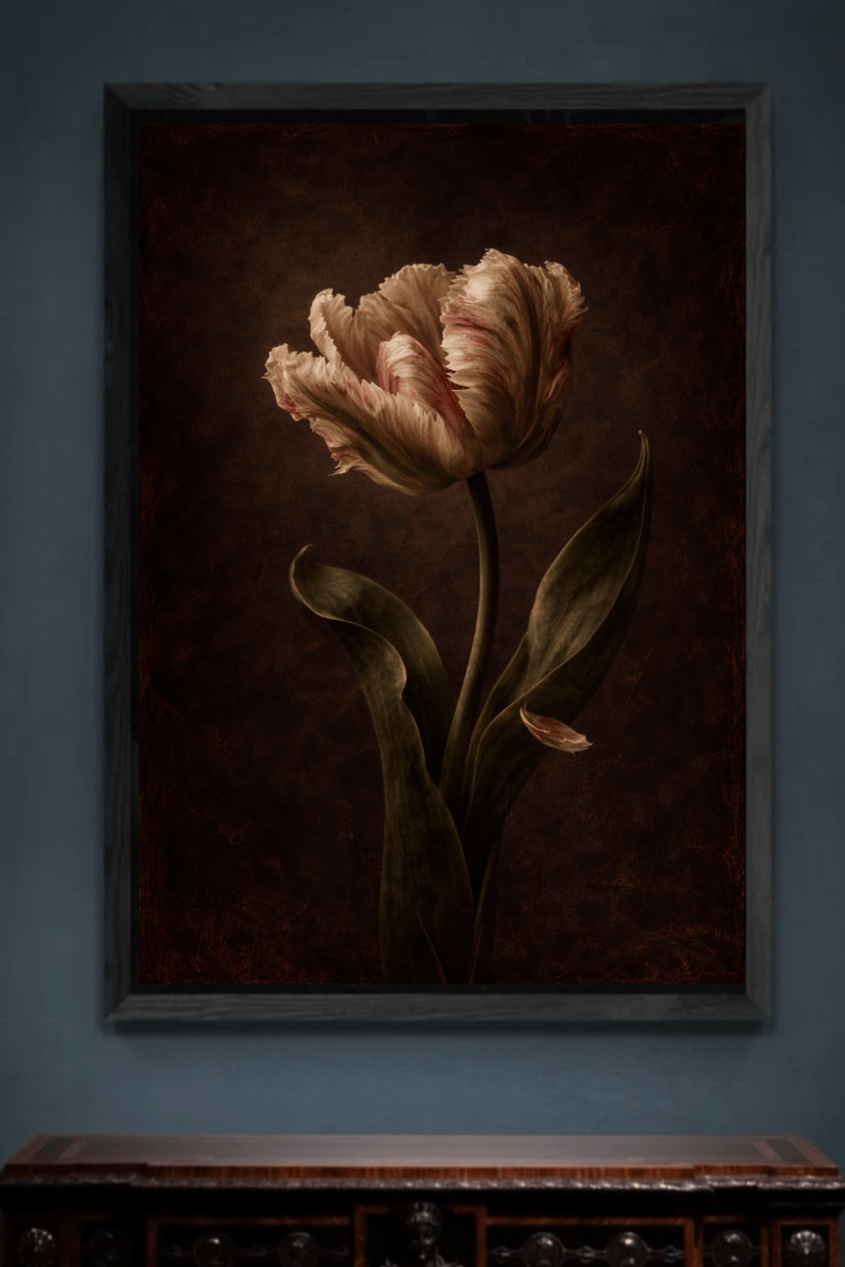 Elegy for a Vanishing Bloom - The Vanitas Botanical Collection - Tzhon Atelier