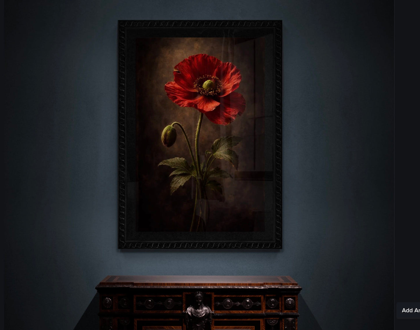 Crimson Reckoning - Vanitas Botanical Collection - Tzhon Atelier