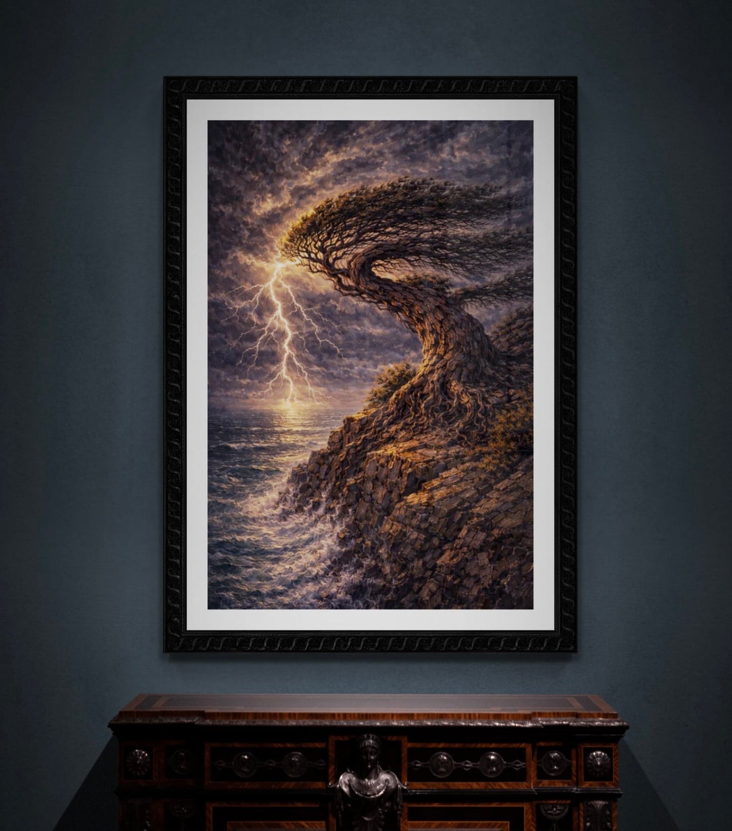 The Tempest - Sentinel Series | Tzhon Atelier (32x48 Limited Edition of 20)