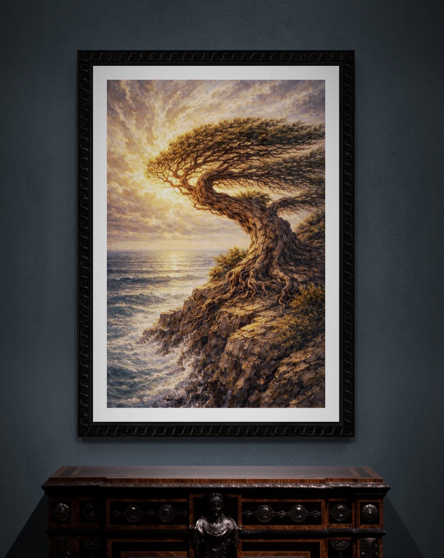 After the Gale - Sentinel Series -Tzhon Atelier (32x48 limited edition of 20)