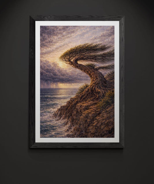 The Gathering Storm - Sentinel Series - Tzhon Atelier (32x48 limited edition of 20)