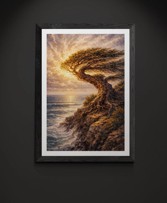 After the Gale - Sentinel Series -Tzhon Atelier (32x48 limited edition of 20)