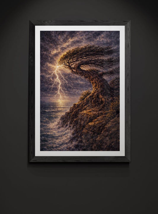 The Tempest - Sentinel Series | Tzhon Atelier (32x48 Limited Edition of 20)