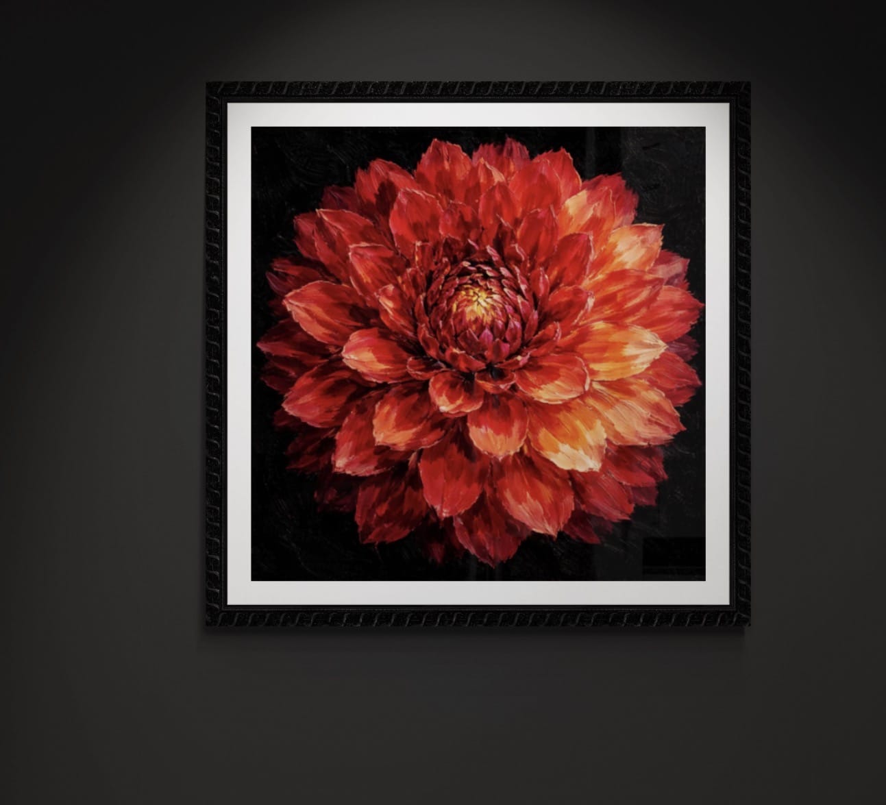 Scarlet Passion - Dhalia - Painter’s Garden Series