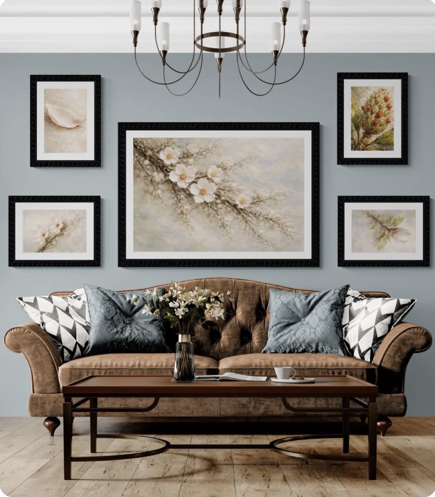 Magnolia Duet - Bloom Study - Quiet Garden Curated Wall Series