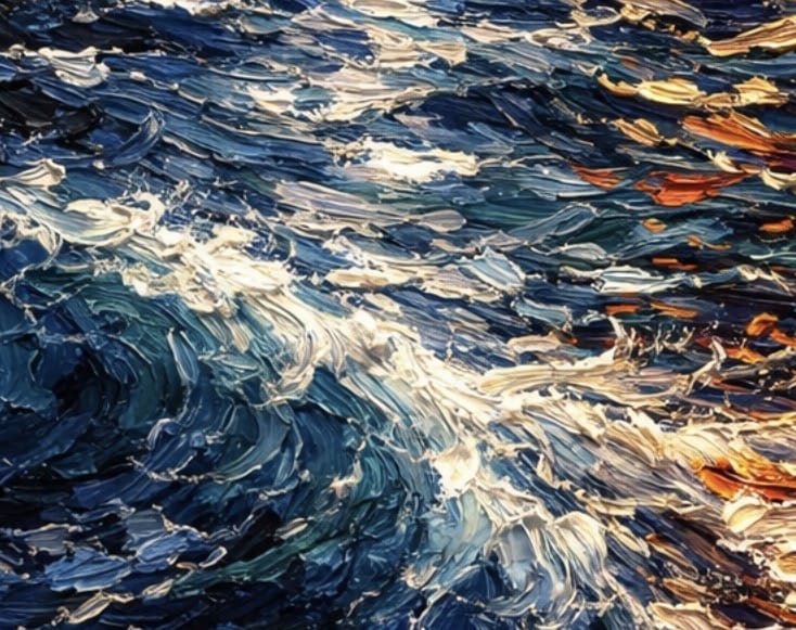 Nocturne Park - Luminous Coast Series - Curated Gallery Wall